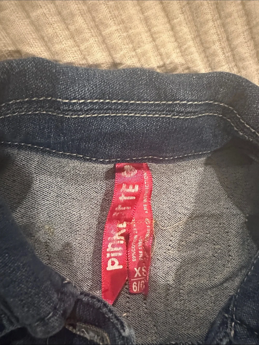 Customized Girls' Denim Jacket “Isla”